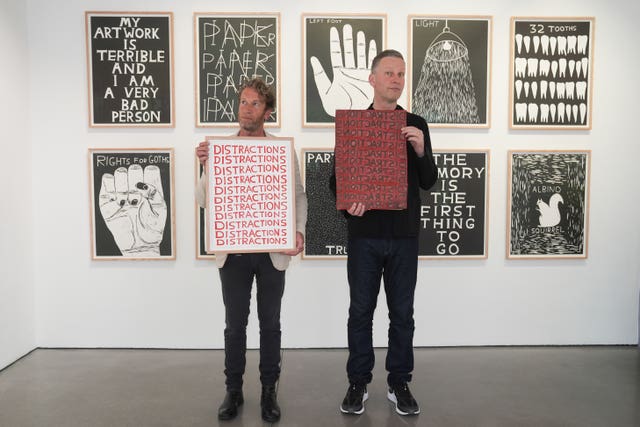 David Shrigley at the Jealous Gallery