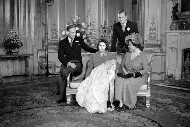 Royalty – Christening of Prince Charles – Buckingham Palace, London