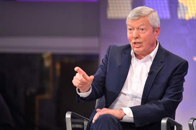 Former home secretary Alan Johnson