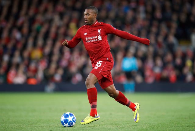 Liverpool's Daniel Sturridge is in contention