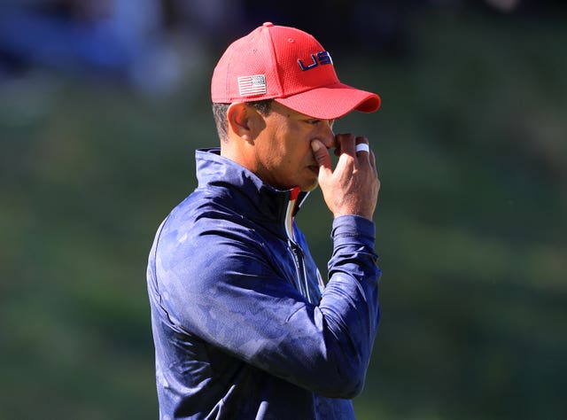 Tiger Woods lost all four matches at Le Golf National.