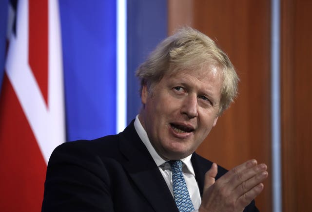 Prime Minister Boris Johnson