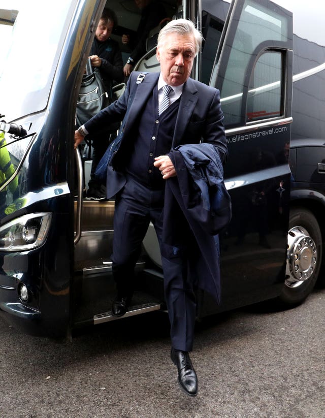 Carlo Ancelotti has only lost one of his eight Premier League games in charge of Everton 