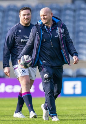 Scotland Captain’s Run – Murrayfield – Friday February 4th