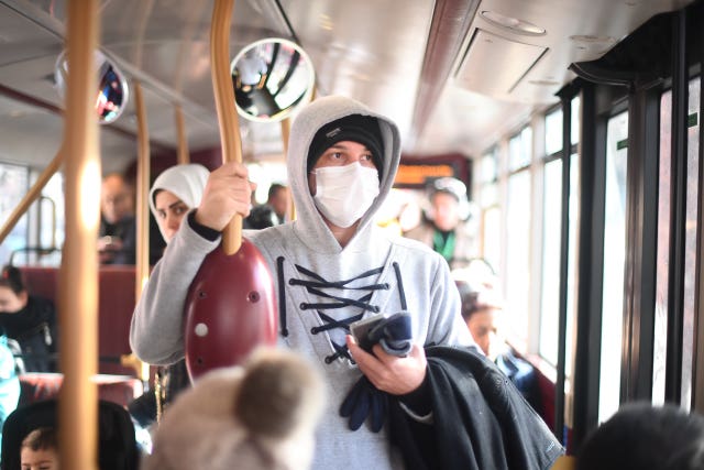 Five bus workers who have tested positive for coronavirus have died