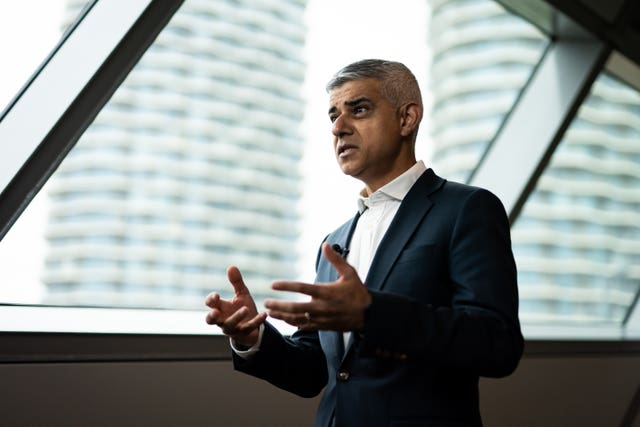 Mayor of London Sadiq Khan