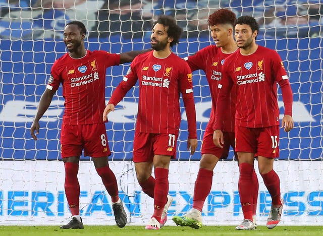 Liverpool during their 3-1 defeat of Brighton