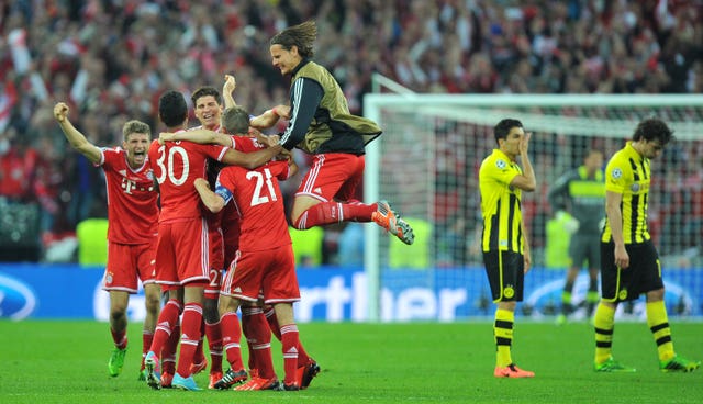 Klopp's Dortmund were beaten by Bayern in the 2013 Champions League final