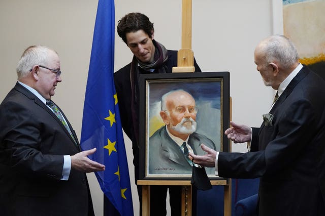 David Norris Portrait unveiling