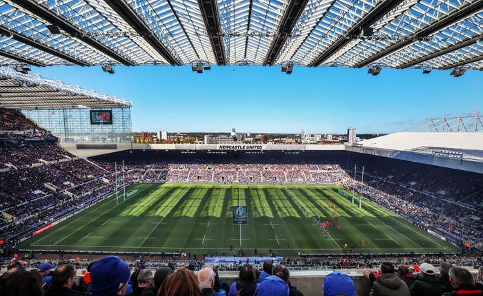 England will play at St James' Park for the first time