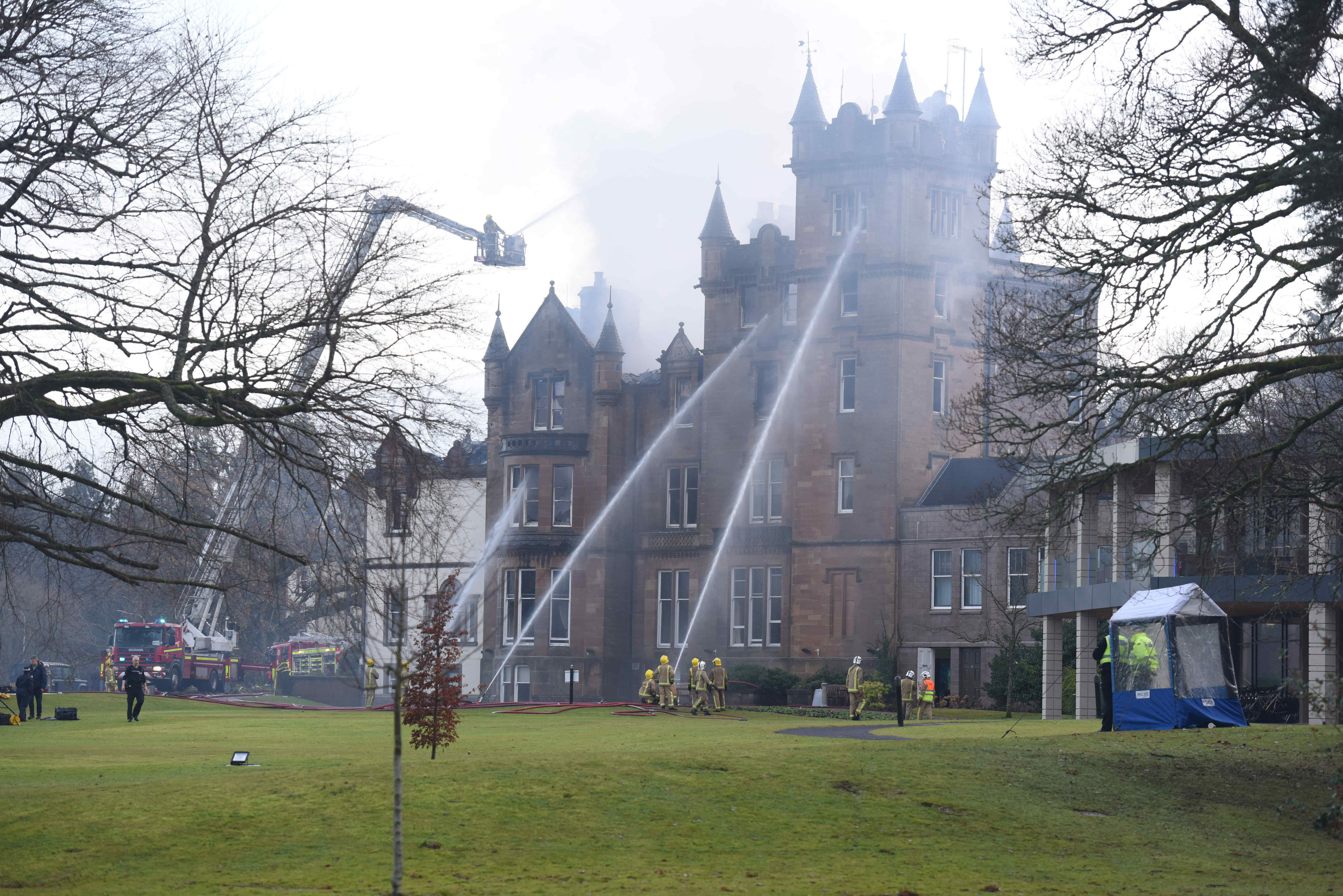 Loch Lomond Hotel Fire: Two People Killed After Blaze Hits Luxury Resort Loch Lomond Hotel Fire: Two People Killed After Blaze Hits Luxury Resort