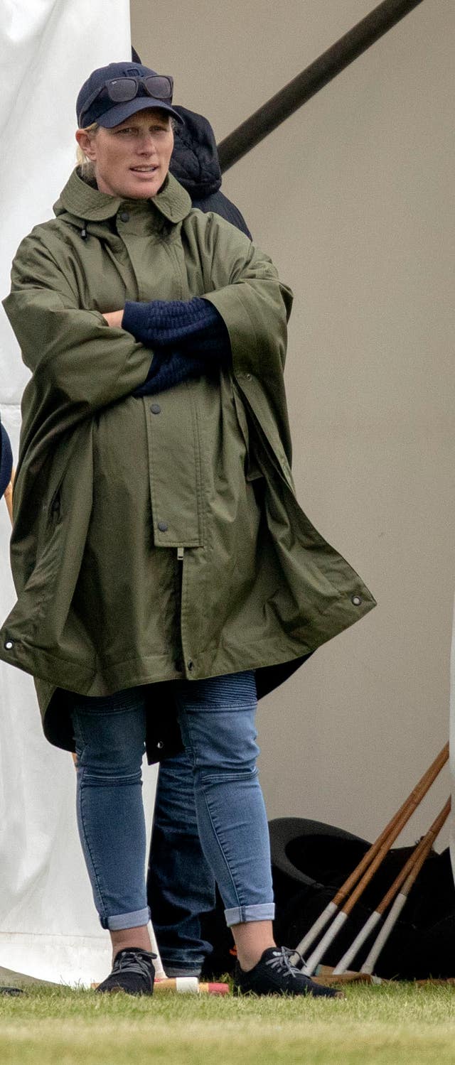 Zara Tindall spectating (Steve Parsons/PA)