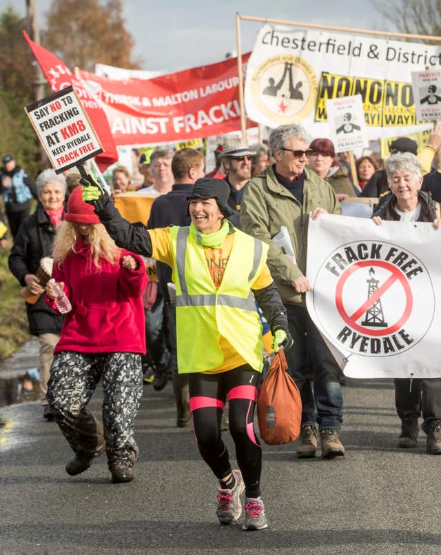 Third Energy's bid to frack at Kirby Misperton has prompted ongoing protests (Danny Lawson/PA)