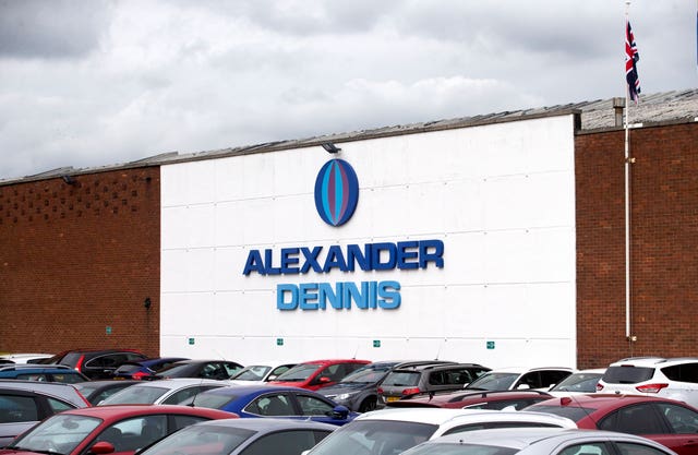Alexander Dennis bus manufacturers