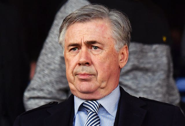 Everton manager Carlo Ancelotti was pleased to come through the festive season unscathed