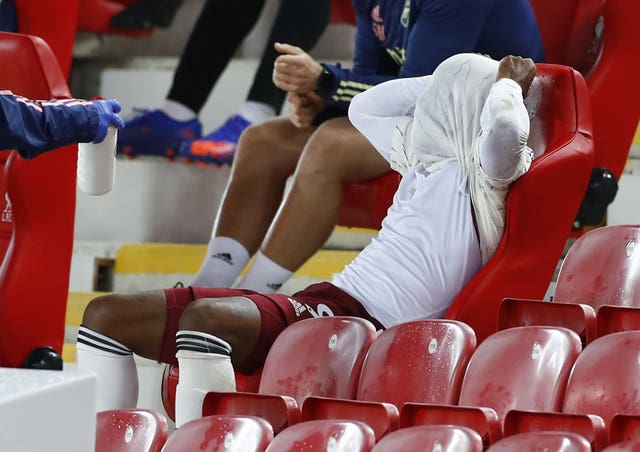 Alexandre Lacazette scored the opener but his night ended in disappointment