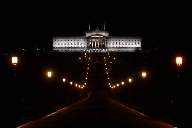 Parliament Buildings at Stormont in Belfast (Michael Cooper/PA)