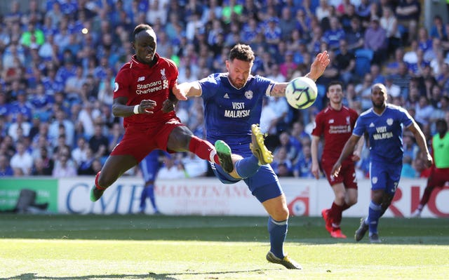 Morrison missed a gilt-edged opportunity to head in a goal for Cardiff 