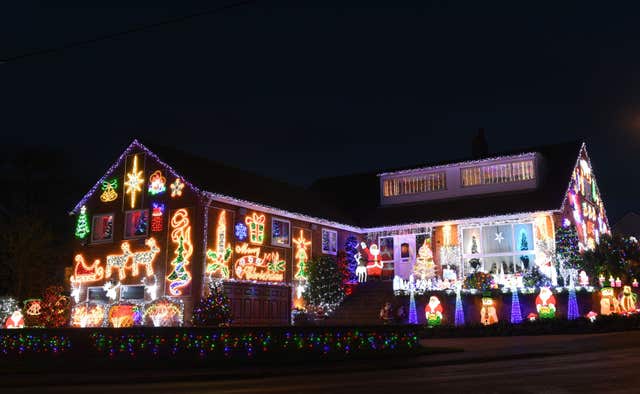 Christmas lights