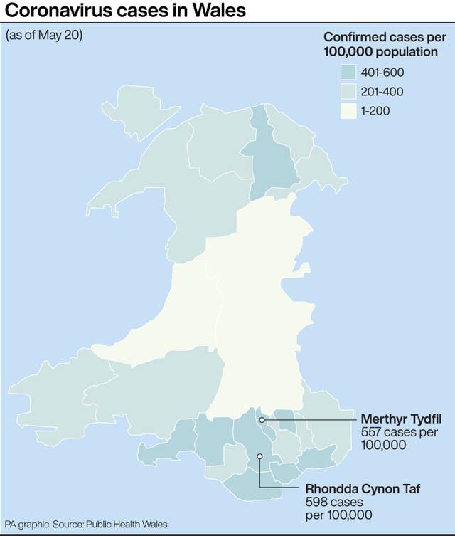 HEALTH Coronavirus Wales