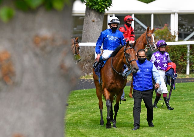 First Winter and William Buick after victory at Windsor