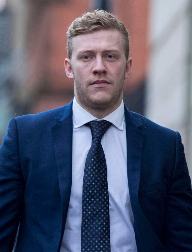 Rugby players court case (Liam McBurney/PA)