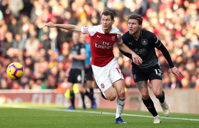 Lichtsteiner joined Arsenal on a free transfer last year.