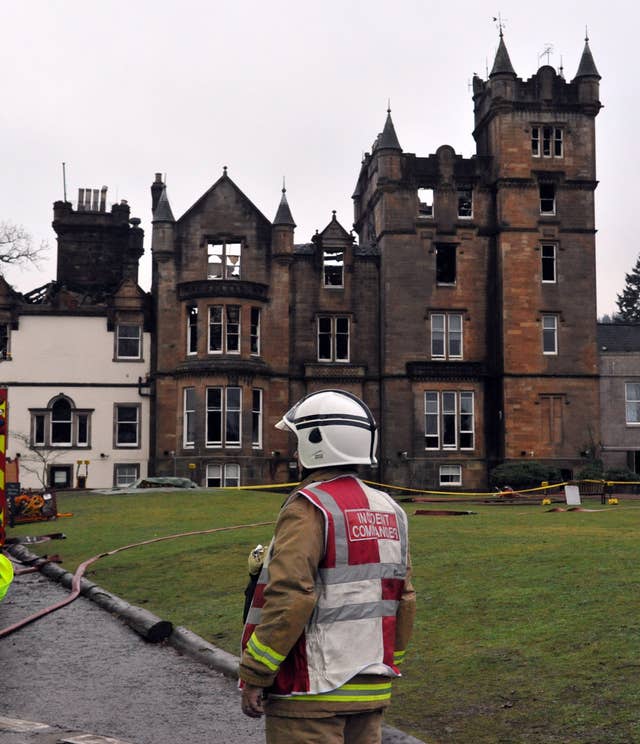Cameron House Hotel fire