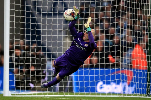Goalkeeper Willy Caballero was the hero as City won the League Cup in 2016 as he saved three Liverpool penalties in a shoot-out.