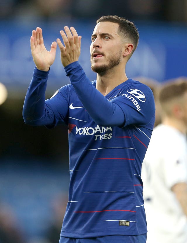 Eden Hazard will miss Chelsea's Europa League clash with PAOK with an ankle injury