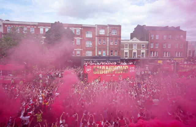 Arsenal Premier League Winner’s Parade