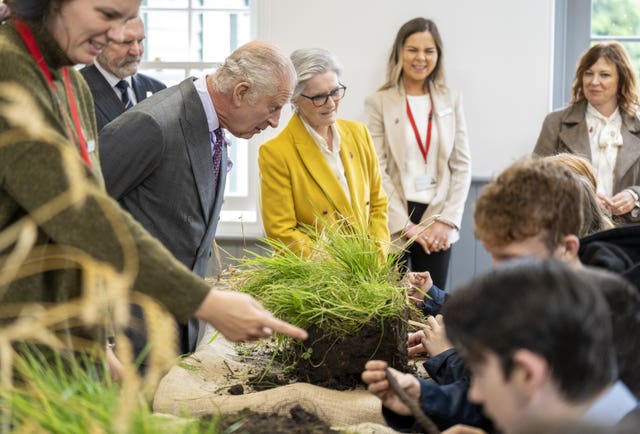 Royal visit to Cumnock