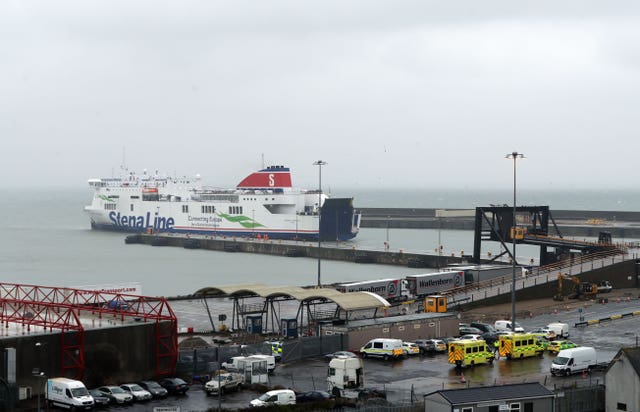 Emergency services at the scene