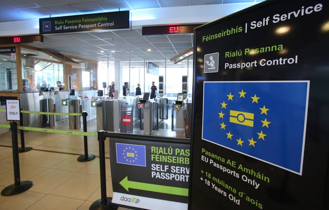Irish border control