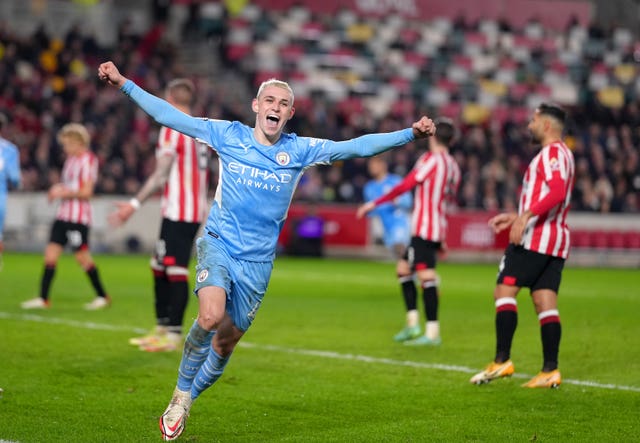 Brentford 0 - 1 Manchester City: Phil Foden back with a bang as Manchester City extend lead at the top