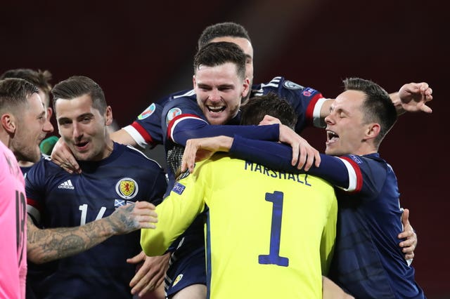 Scotland celebrate