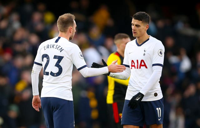 Neither Christian Eriksen nor Erik Lamela could find the back of the net for Tottenham