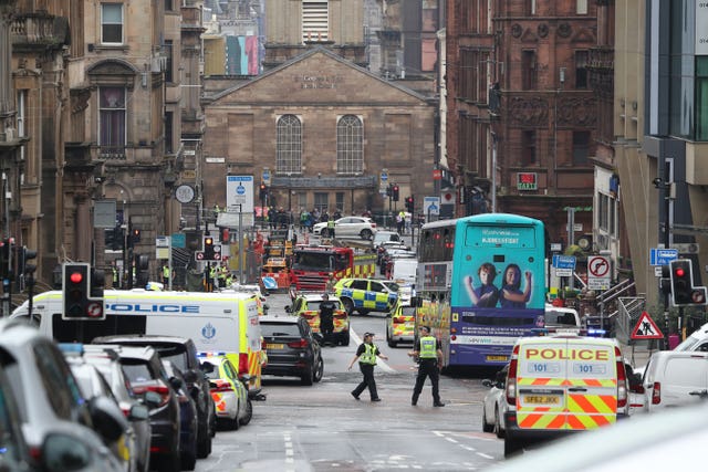 Incident in Glasgow