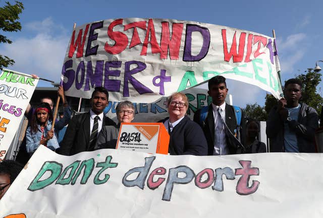 Campaigners calling for two brothers from Pakistan to be allowed to remain in Scotland