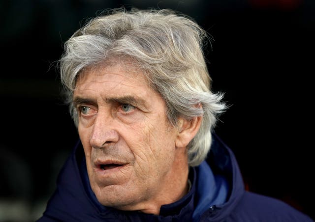 Manuel Pellegrini felt his side were in the game until the sending-off 