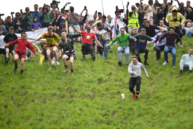 Cheese Rolling Race