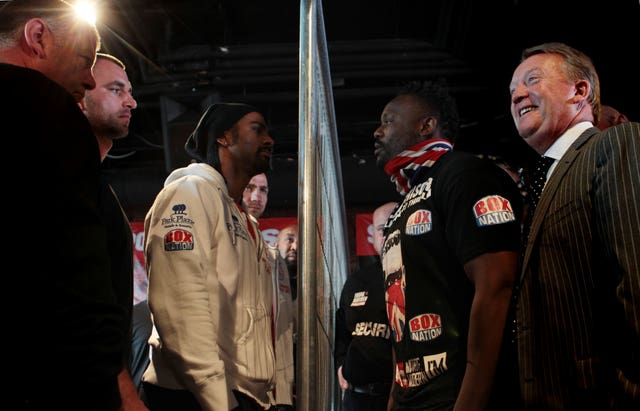 Boxing – David Haye v Dereck Chisora – Head to Head – Gilgamesh Restaurant Bar and Lounge