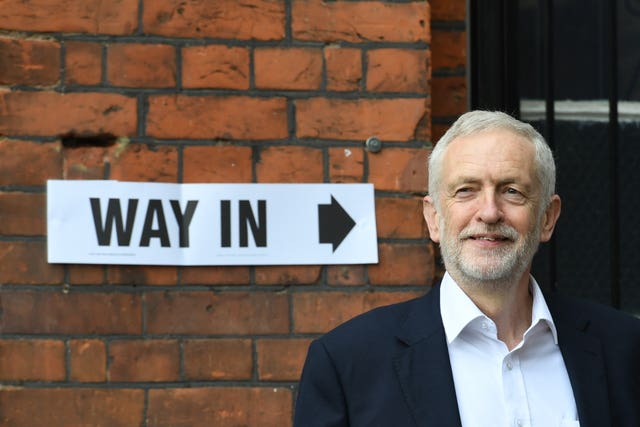 Labour leader Jeremy Corbyn