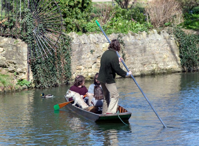 Spring weather in Oxford