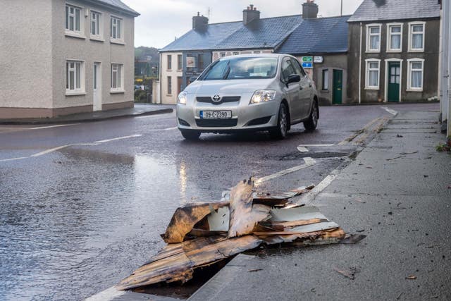 Storm damage