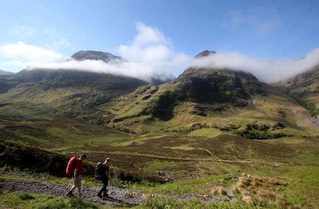 Three Sisters mountain range