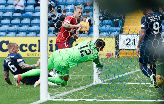 Scott Arfield opened the scoring for Rangers