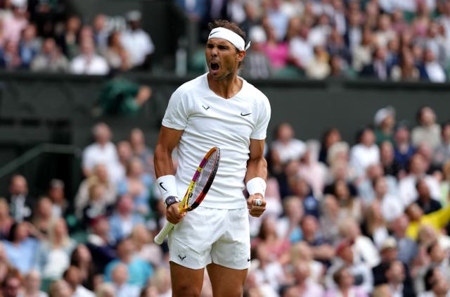 Rafael Nadal recorded another win at Wimbledon