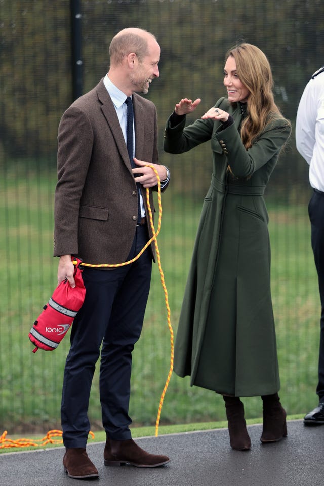 The Prince and Princess of Wales