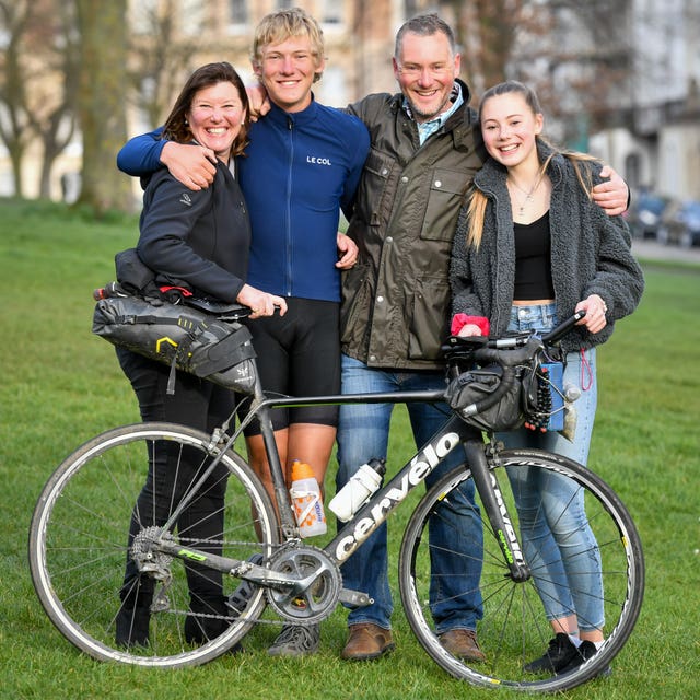 Charlie Condell and family